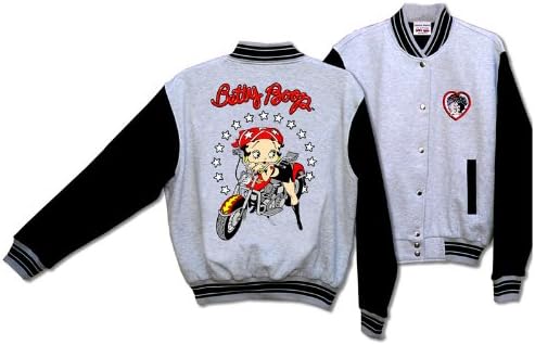 Betty Boop Jacket Baseball Biker Style (2XL)