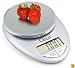 Ozeri Pro Digital Kitchen Food Scale, 1g to 11 lbs Capacity, Elegant Chrome