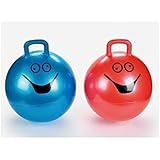 Hopping Ball 15" - Gym Ball, Sport Ball, Bounce Ball, Hoppity, Hop Ball,Red or Blue
