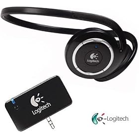 Click here to buy Logitech Wireless Bluetooth Headphones for MP3 Players iPods and Computers by Logitech.