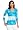 Calvin Klein Performance Women's Hoodie Tie Dye Long Sleeve, Atlantis, Small