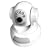 Pan & Tilt Internet Protocol IP Security Network Camera IR Night Vision Video Audio Color digital Surveillance network Camera w/ 2GB SD card and SD card reader (non-wireless)