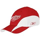 Reebok Detroit Red Wings Youth Red Draft Flex Fit Hat