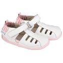 Robeez Tredz Classic Sandal White Lightweight Flex Sole Outdoor Shoes 20-24 months * 08 Newest Collection -- We Have Large Selections Of Robeez Soft Sole And Tredz Lightweight Flex Sole Shoes! *