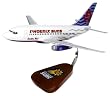 B737 America West Phoenix Sun Wood Model Airplane