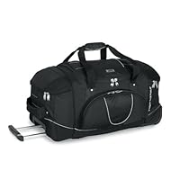 High Sierra A.T. Gear Ultimate Access 26' Wheeled Duffel with Backpack Straps in Black