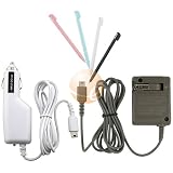 2 Charger Set + 4 Stylus Pen for Nintendo DS LITE NDSL
