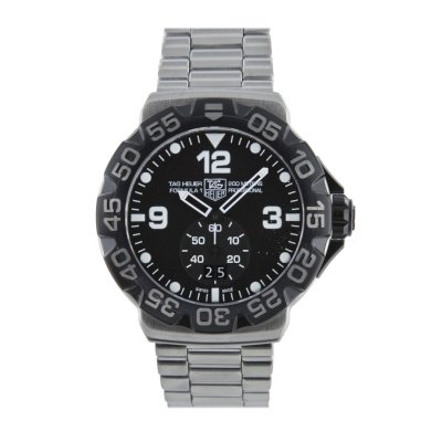 TAG Heuer Mens WAH1010.BA0854 Formula 1 Grande Date Black Dial Watch