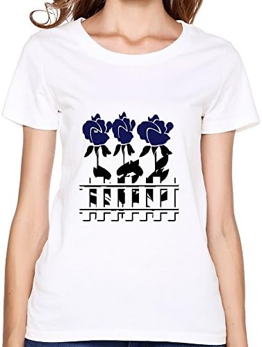 OYFFMT Women's Rose Garden T-shirt - S White