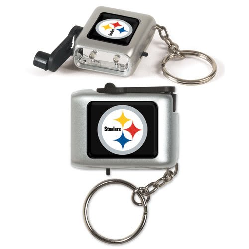 NFL Schlüsselanhänger mit LED-Lampe Pittsburgh Steelers
