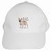 French Bulldog White Cap Hat