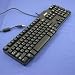 PC Hardware : Genuine Dell Thin USB 104-Key Keyboard For Desktop and Notebook Systems Part Number: RT7D50, SK-8115, J4628, DJ331, W7658