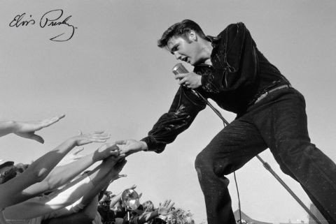 1art1 50089 Elvis Presley - Open Air Concert Poster (91 x 61 cm) Preisvergleich