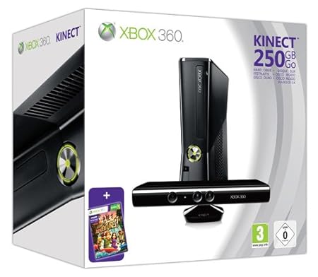 Xbox 360 - Console 250 GB, Nera + Kinect [Bundle]