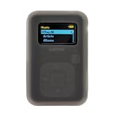GTMax Smoke Rubber Soft Silicone Skin Cover Case for SanDisk Sansa Clip Plus 4GB 8GB