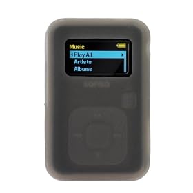 GTMax Silicone Skin for SanDisk Sansa Clip+ - Grey