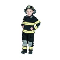 Medium (4/6)/Junior Firefighter Costume with Helmet
