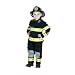 Firefighter Costume with Helmet, Size 6/8