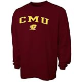 adidas Central Michigan Chippewas Maroon In Play Long Sleeve T-shirt