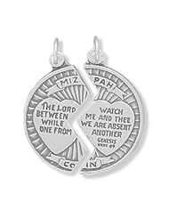 Mizpah Break Apart Coin Charm