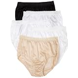 Fruit of the Loom Women's 5-Pack Nylon Briefs,Assorted,7