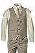 Boys Slim Fit Khaki Tan Suit in Toddlers to Boys Sizing