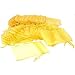 48 Yellow Organza Drawstring Pouches Jewelry Showcase Gift Bags 4x5"