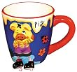 ZooBuds Dancing Feet 8 Ounce Cup with Hand Painted Pig Design