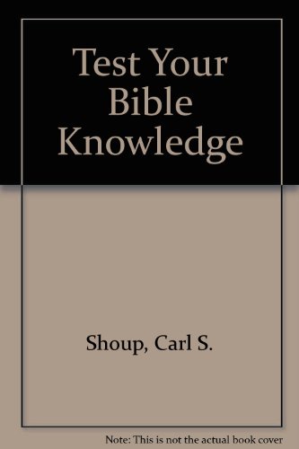 test your bible knowledge
