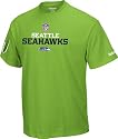 Seattle Seahawks Prime Player Sideline Green T-Shirt by Reebok