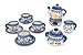Polish Pottery Butterfly Miniature Tea Set