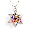 Star and Chai Necklace