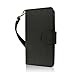 ZTE Warp 4G Wallet Case, MPERO FLEX FLIP Wallet Case for ZTE Warp 4G N9510 - Black