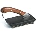 Charcoal Companion Compact Rosewood Handle Grill Brush