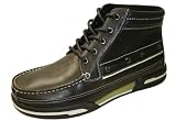 Five eyelet spectrum boat boot in lichen/black, timber/khaki, maderia/bs orange, ember/maple, new wine/black/light grey, and black/purple.