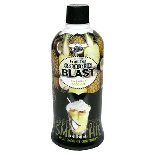 Big Train Fruit Tea Smoothie Blast Fruit Smoothie Concentrate, Coconut, 32-Ounce Bottles... by Coconut Tea