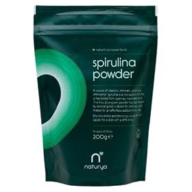 Naturya Organic�Spirulina Powder 200 g Nutritional Power Food Pouch