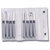 8 Piece set - Fruit and Vegetable Decorating Knives [Matfer Bourgeat] by 