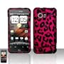 Pink leopard design phone case that fits perfectly on your HTC Droid Incredible
