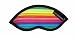 Dream Essentials Hush Children's Travel and Sleep Mask, Rainbow