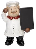 Pig Chef with Chalkboard