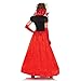 Leg Avenue Women's Wonderland Queen of Hearts Halloween Costume