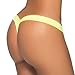 Espiral Women's Printed Thong with Thick Straps Zebra Print Medium/Large