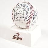 HOUSTON ASTROS 2008 TEAM SIGNED AUTOGRAPH BASEBALL