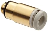 SMC KQ2S04-M5 PBT Push-To-Connect Tube Fitting, Hexagon Socket Head Adapter, 4 mm Tube OD x M5x0.8 Male