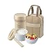 Zojirushi Ms. Bento Stainless Lunch Jar, Beige