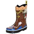 KIDORABLE Pirate Rain Boot (Toddler/Little Kid)