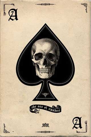 Empire 80882 Gothic - Ace of Spades, Poster ca. 91,5 x 61 cm