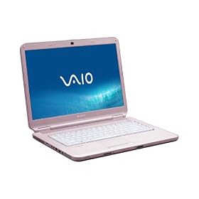 Pink notebook Sony Vaio VGN-NS235J/P