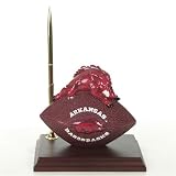 Arkansas Razorbacks NCAA Mascot Desk Pen & Clock Set (6.5)